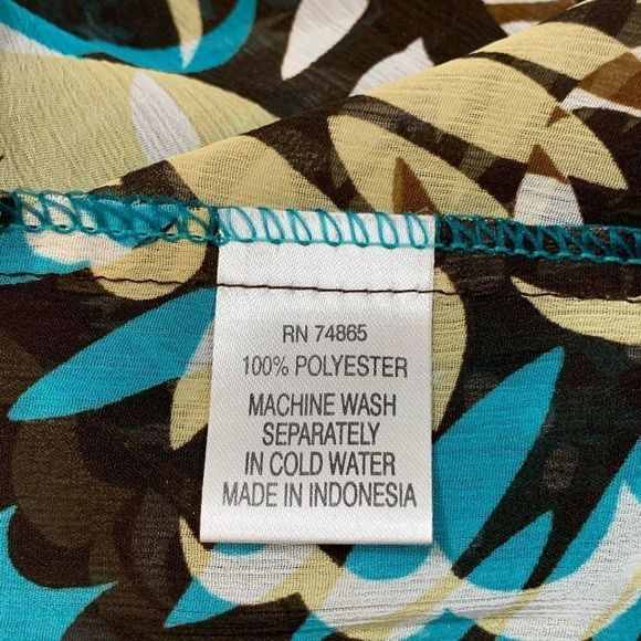 Go Fish Clothing V-Neck Embroidered Waist Dress - Picture 4 of 5